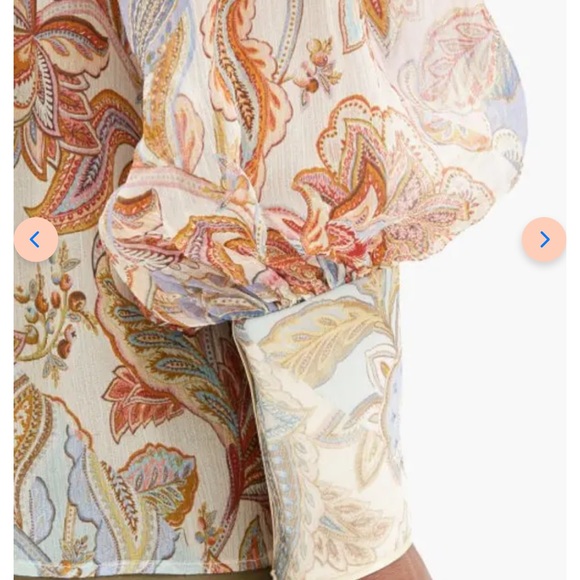 Lucky Bound Silk Blouse Zimmermann - Picture 3 of 4